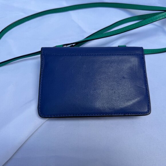 COACH Park Colorblock Dylan Crossbody Silver/Blue Multi F49554 - Picture 3 of 6